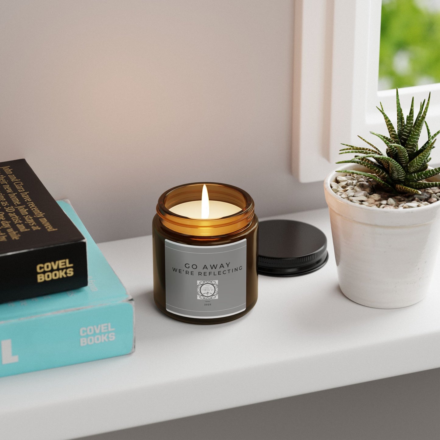 We’re Reflecting Candle