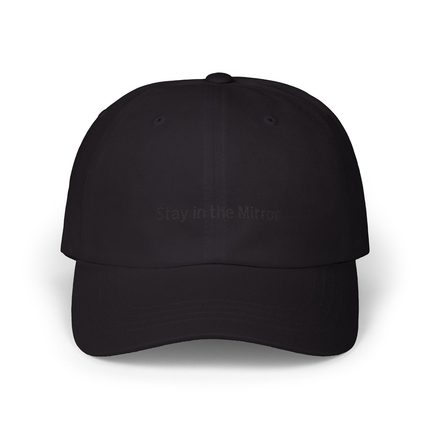 White Classic Stay in the Mirror Hat